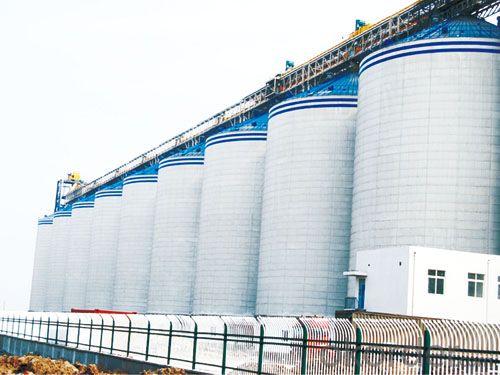 Grain Storage Steel Bins from 5000ton-15000tons