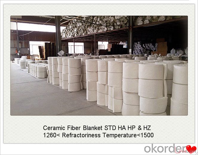 Ceramic Fiber Blanket STD Ordinary Fireproof Insulation Blown Process