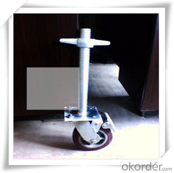 Painted  Solid Base Jack Electro  M30x400MM/120x120x4mm CNBM