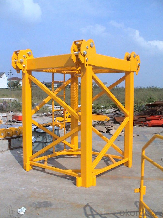 TC6024 Topless/Topkit/Flat-top 10T Tower Crane with CE ISO Certificate