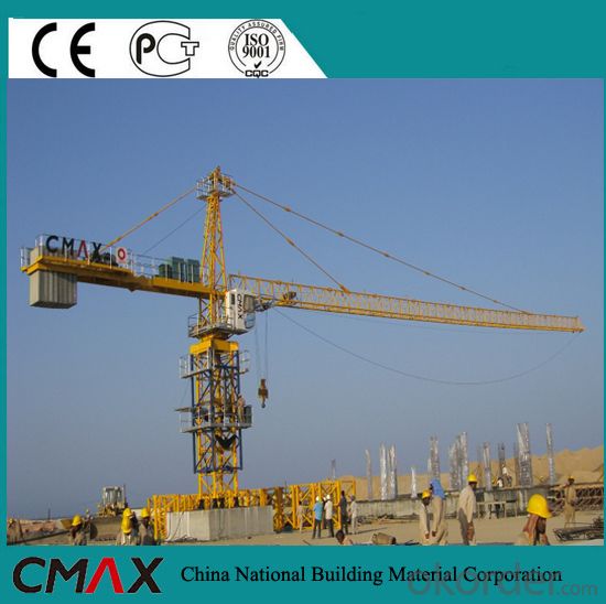 12T Self-Erecting Tower Crane with CE ISO Certificate