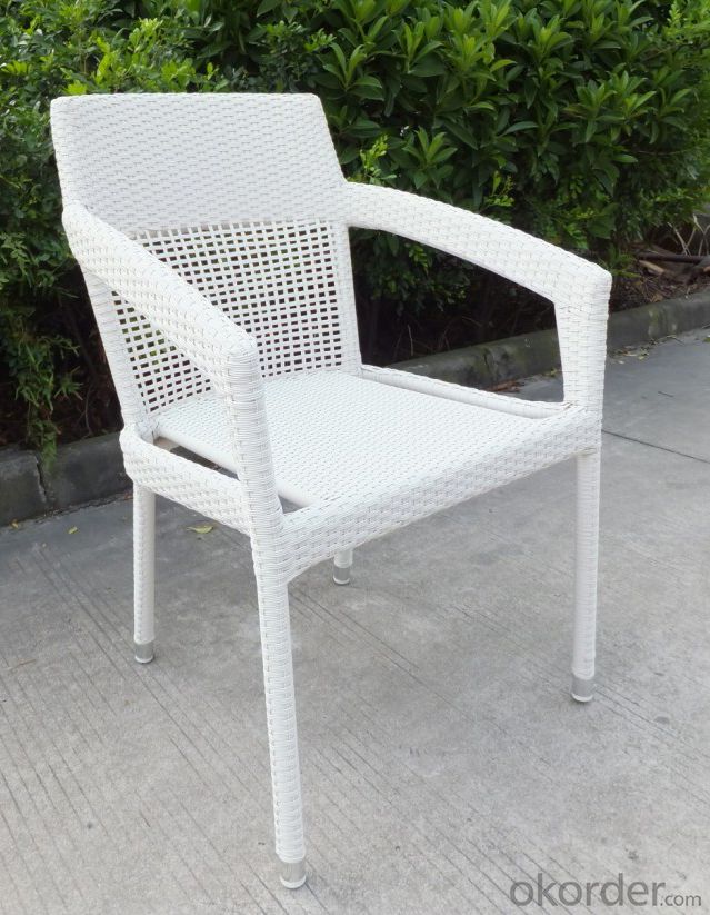 Outdoor Viro Wicker Garden Chair with Aluminum Frame