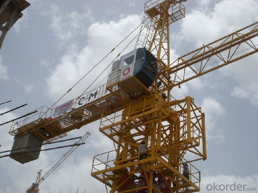 6T Construction Machinery Tower Crane Price with Specification