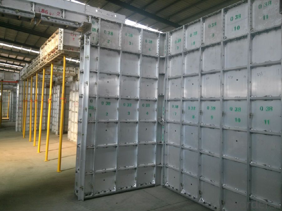 Concrete Pouring Aluminum Formwork System For Walls