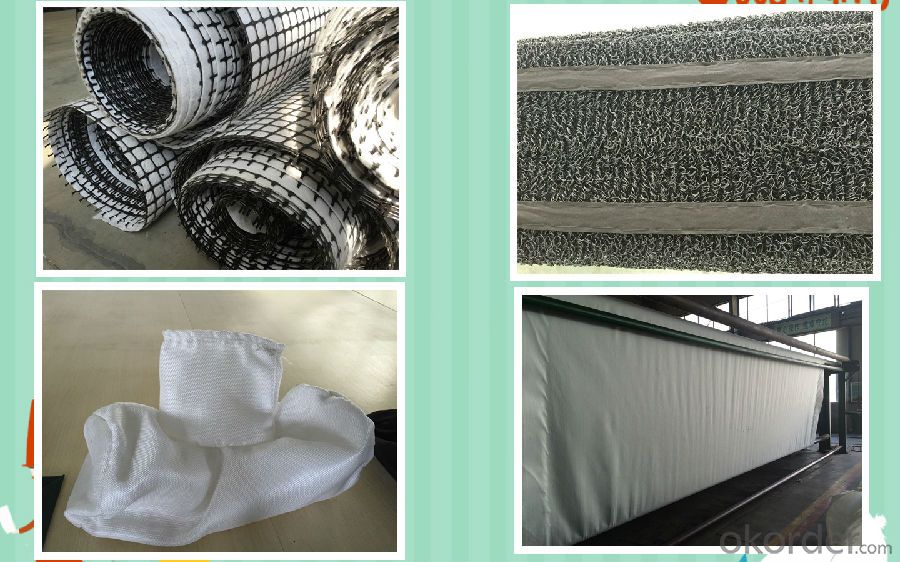 Anti-Skid Needle Punched Non Woven Geotextile CMAX