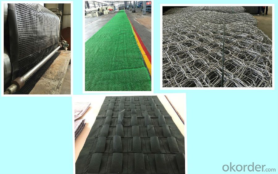 Anti-Skid Needle Punched Non Woven Geotextile with High Strength CMAX