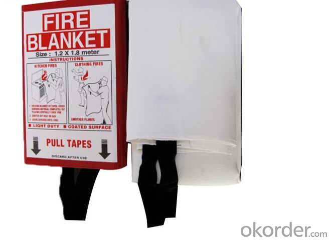 Fiberglass Fire Blanket with Top Standard Package