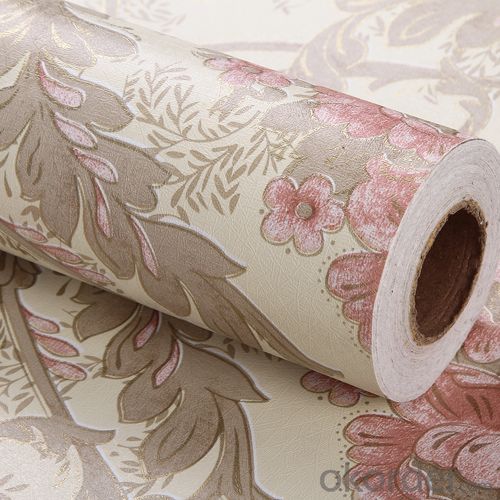 Self-adhesive Wallpaper Customized Modern Solid Color PVC  Wallpaper