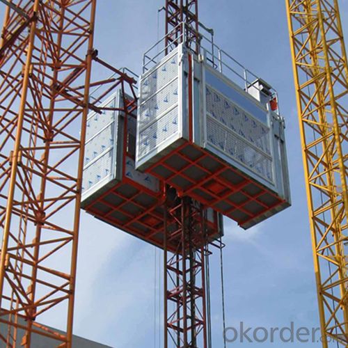 Building Hoist SC100 with VF system has current-restriction function
