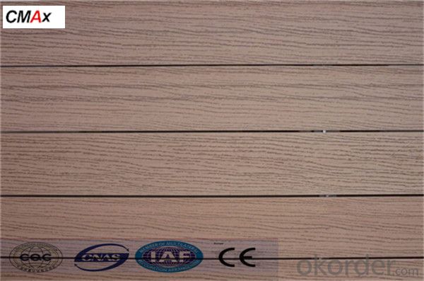 Crack-Resistant Outdoor Portable Co-extrusion Wpc Decking