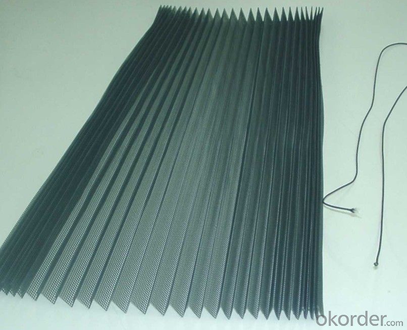 Fiberglass and Polyester Pleated Mesh in Various Sizes