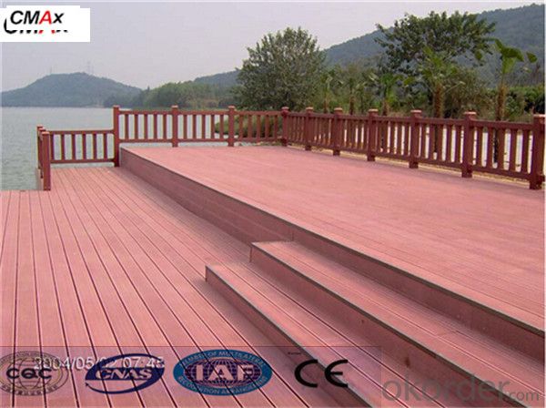 WPC Wooden Floor Tiles With Anti-slip Cheap Price Outside