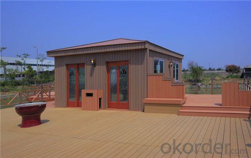 Wpc Decking Tiles High Density Weather-Resistant Hotel For Outdoor