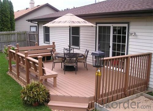 Wood Composite Decking White wholesale with CE passed