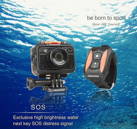 Wifi Sport Camera Widely Used in Outdoor Activities, Extreme Sports, Water Sports and Diving CAR DVR