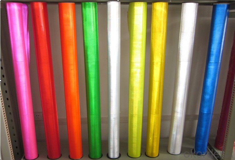Reflective PVC Film for Traffic Cone Glass Beads Honeycomb High Intensity Grade
