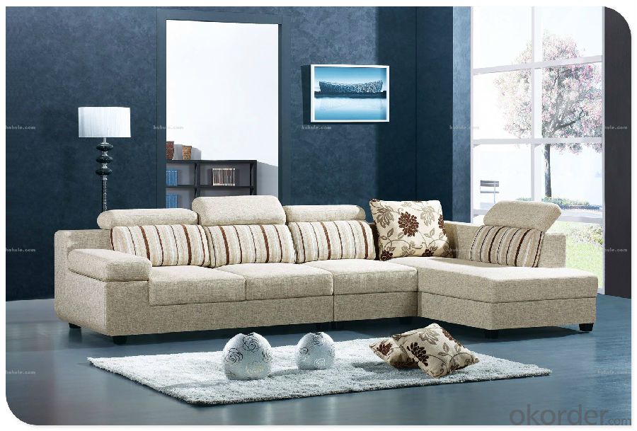 Living Room Fabric Sofa 2015 Latest Modern Design