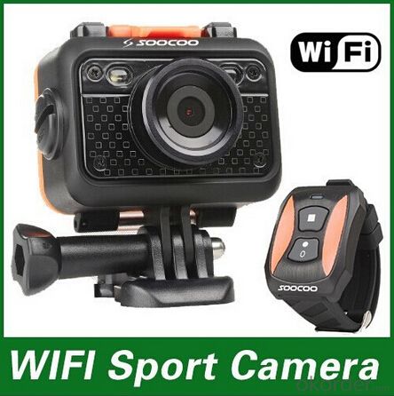 Brand New Wifi Sport Camera with HD Resolution