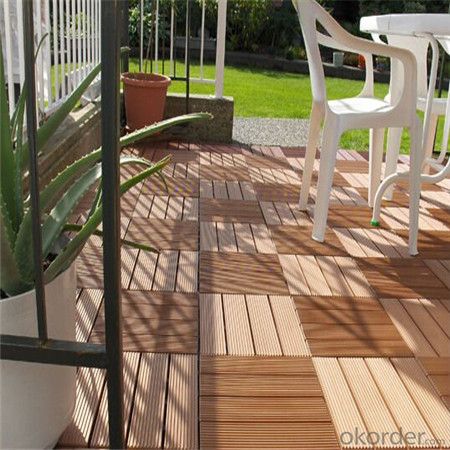 Recycled Plastic Decking Made in China with CE
