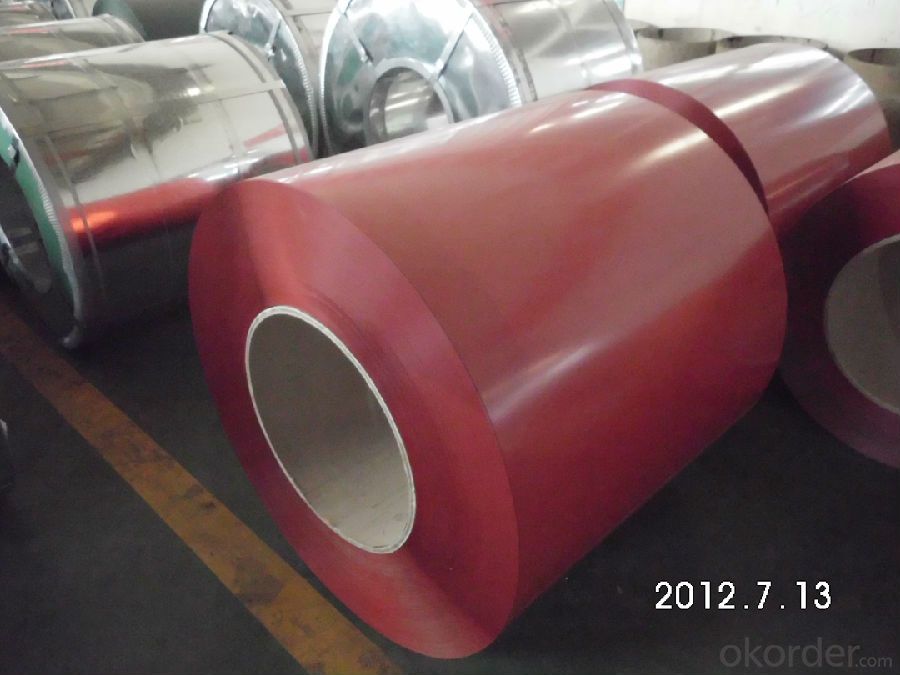 RAL Scale Z30 Prepainted Rolled Steel Coil for Construction Roofing