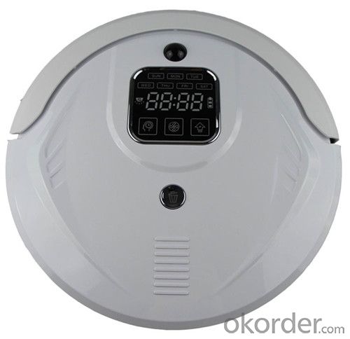 Robot Vacuum Cleaner with LED Indicator and Remote Control
