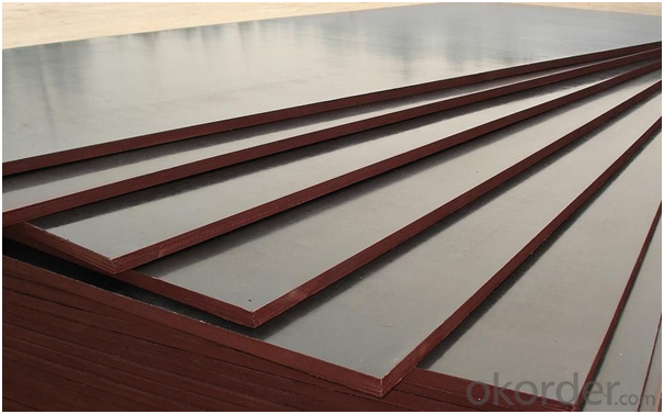 Different Color (Brown, Red  or Black) Film Faced Plywood