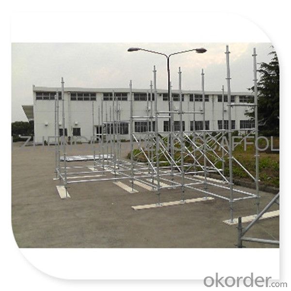 Construction Platform Ringlock Modular Scaffolding with En12810 Standard CNBM