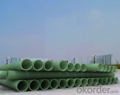 Kinds of DN Size FRP Pipe with Sand Filler