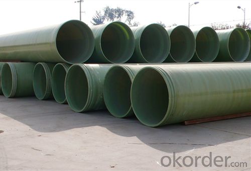 FRP Process Pipe/High Pressure FRP Pipe Round Tubes