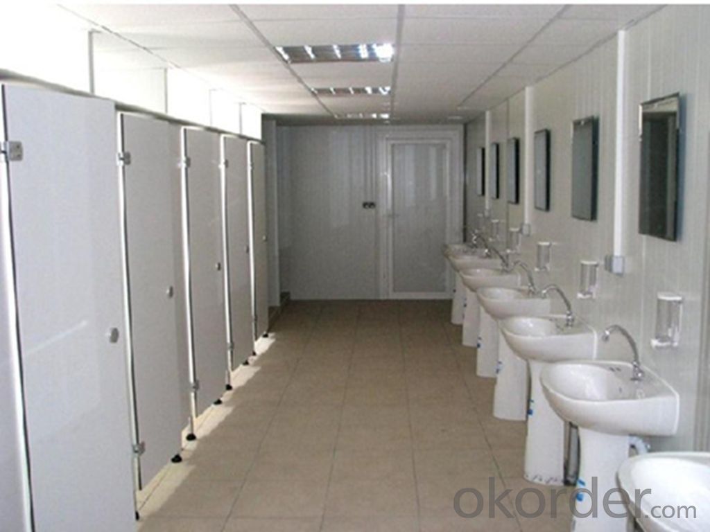 Container Houses for Public Toliets of 20ft Size Exported to Africa