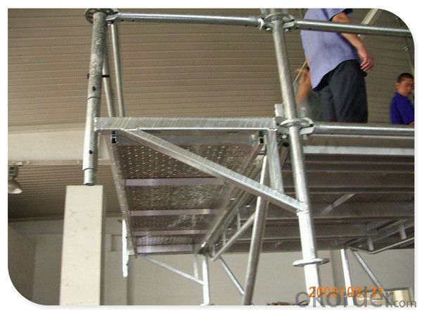 Q235 Steel Layher Ringlock Scaffold with Top Quality   CNBM
