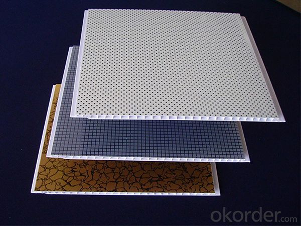 PVC Ceiling Panel New Designs Double Groove Panel