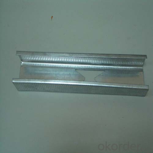 Stud and Track for Ceiling and Drywall profile Galvanized Light Steel Keel