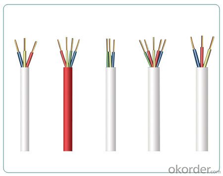 PVC Insulated Copper Twisted-shaped Flexible Cable