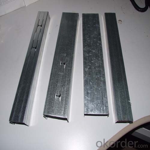 Galvanized Steel Profile Drywall Stud With Gypsum Board