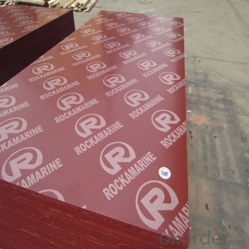 1220x2440X12mm Red & Yellow Film Faced Plywood with Low Price