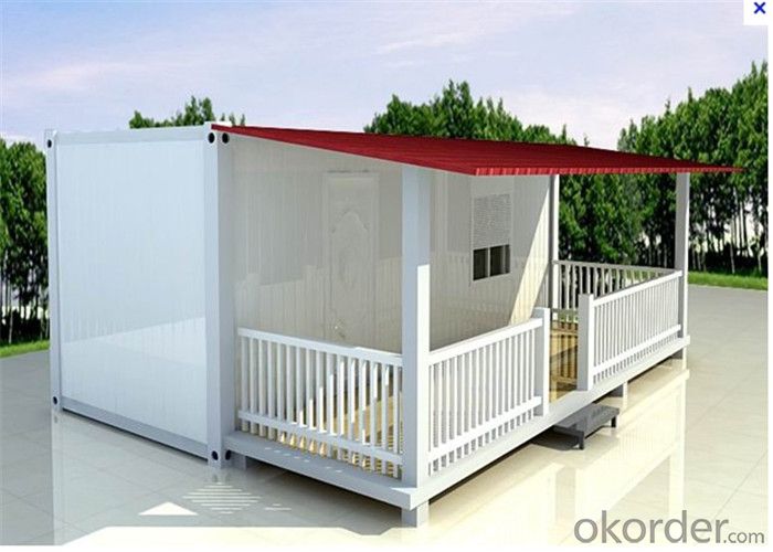 Container Cabin Steel Frame Structure Sandwich Panels Wall and Roof