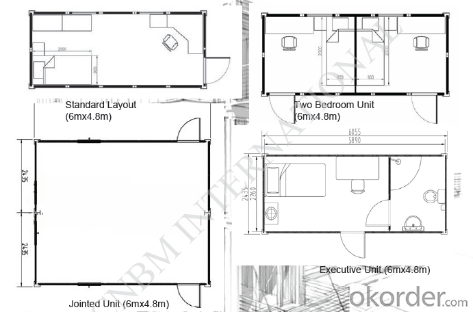 Container Cabins Flat Pack Easy Buildings Prefabricated House