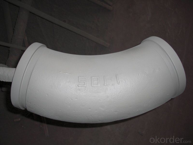 Concrete Pump Elbow R275, DN125MM Grey  with High Quality
