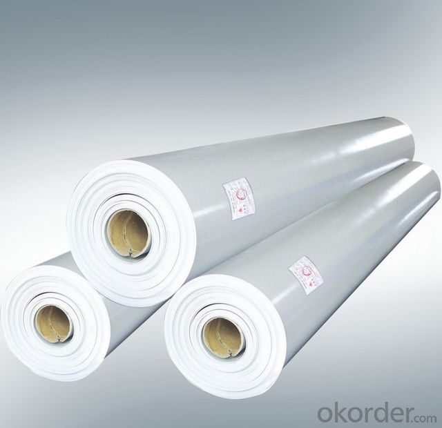 Polyvinyl Chloride (PVC) Waterproof Membrane Nonwoven Polyester Reinforced