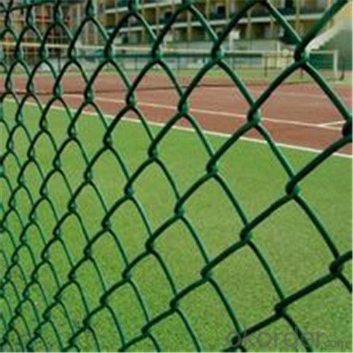 Chainlink Wire Mesh Galvanized or PVC Coated for Safety Fence and Factory Pirce