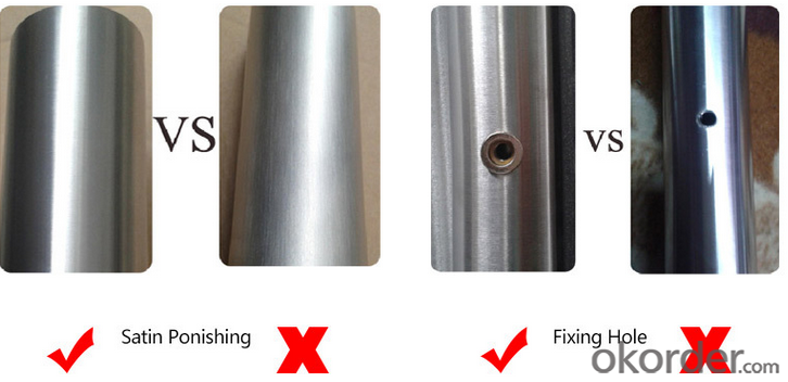 Stainless Steel Handle for Glass Door Handle/Wooden Door Handle DH106