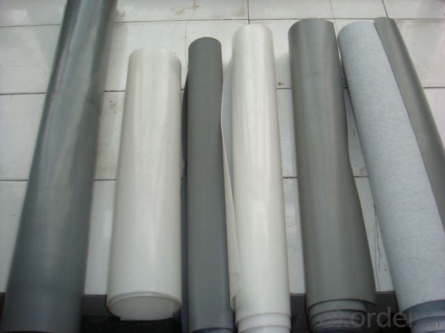 PVC Waterproofing Membrane Polyester Scrim Reinforced