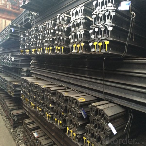 Hot Rolled MS Mild Light Steel Rails for Mines