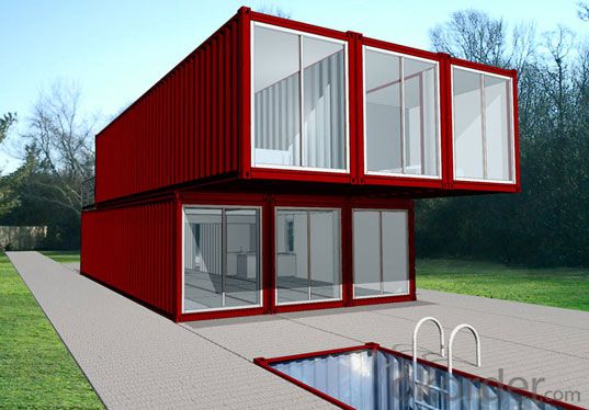 Comfortable 40ft Modualr Container House