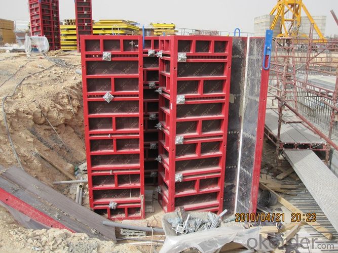 Steel Frame Formwork GK120 with Qualified Materials for High-rise Buildings
