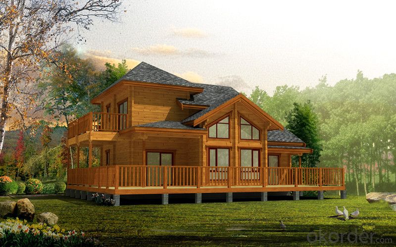 Prefabricated Wooden House Made in China