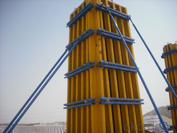 Timber Beam Formwork Used for Concrete Pouring for Housing Buildings
