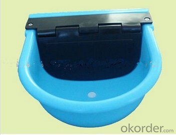 4L Plastic Water Bowl with Self-Filled Float for Cattle or Horses
