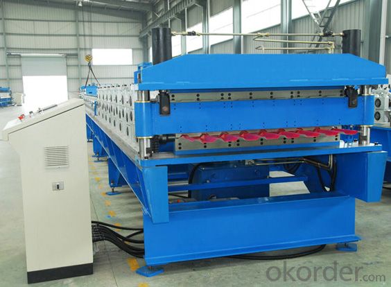 Metal Roof Profiles Cold Roll Forming Machine
